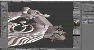 Vapaussodan Perinneliiton Satavuotis rintamerkin 3D kuva